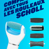 Râpe Electrique Pieds Scholl Velvet Smooth Exfoliante & Contour du pied