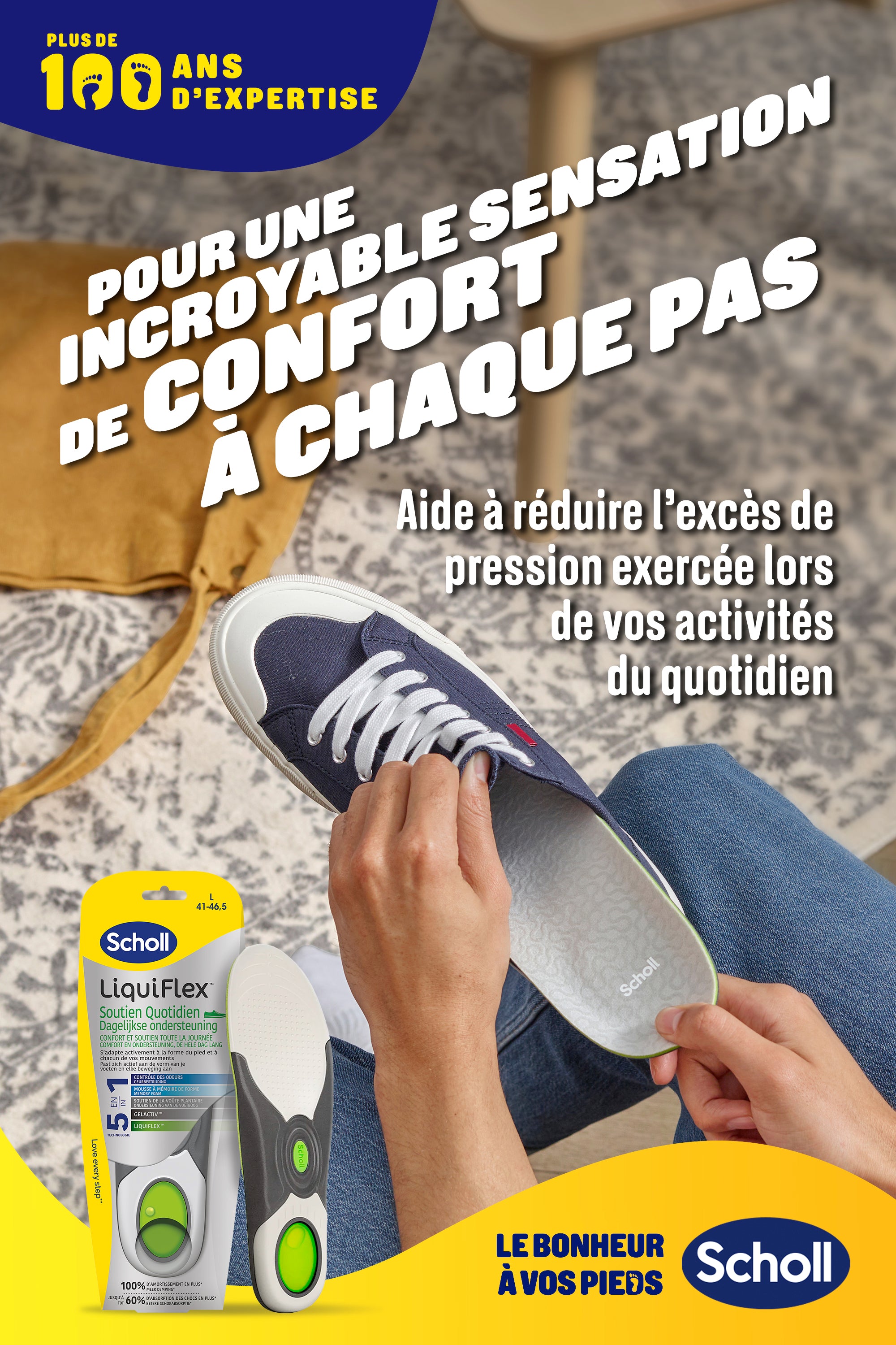 Semelle scholl pour chaussure shops de securite